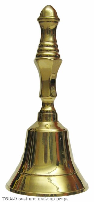 Shiny Brass Bell - Click Image to Close