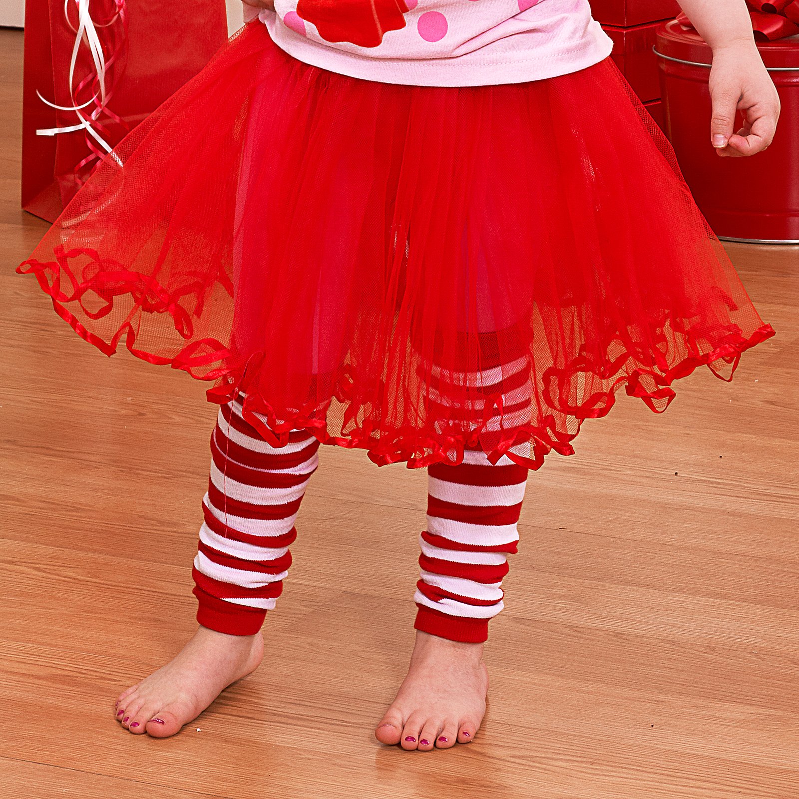 Red Tutu Child - Click Image to Close