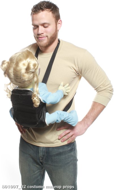 Baby Girl in Harness Adult - Click Image to Close