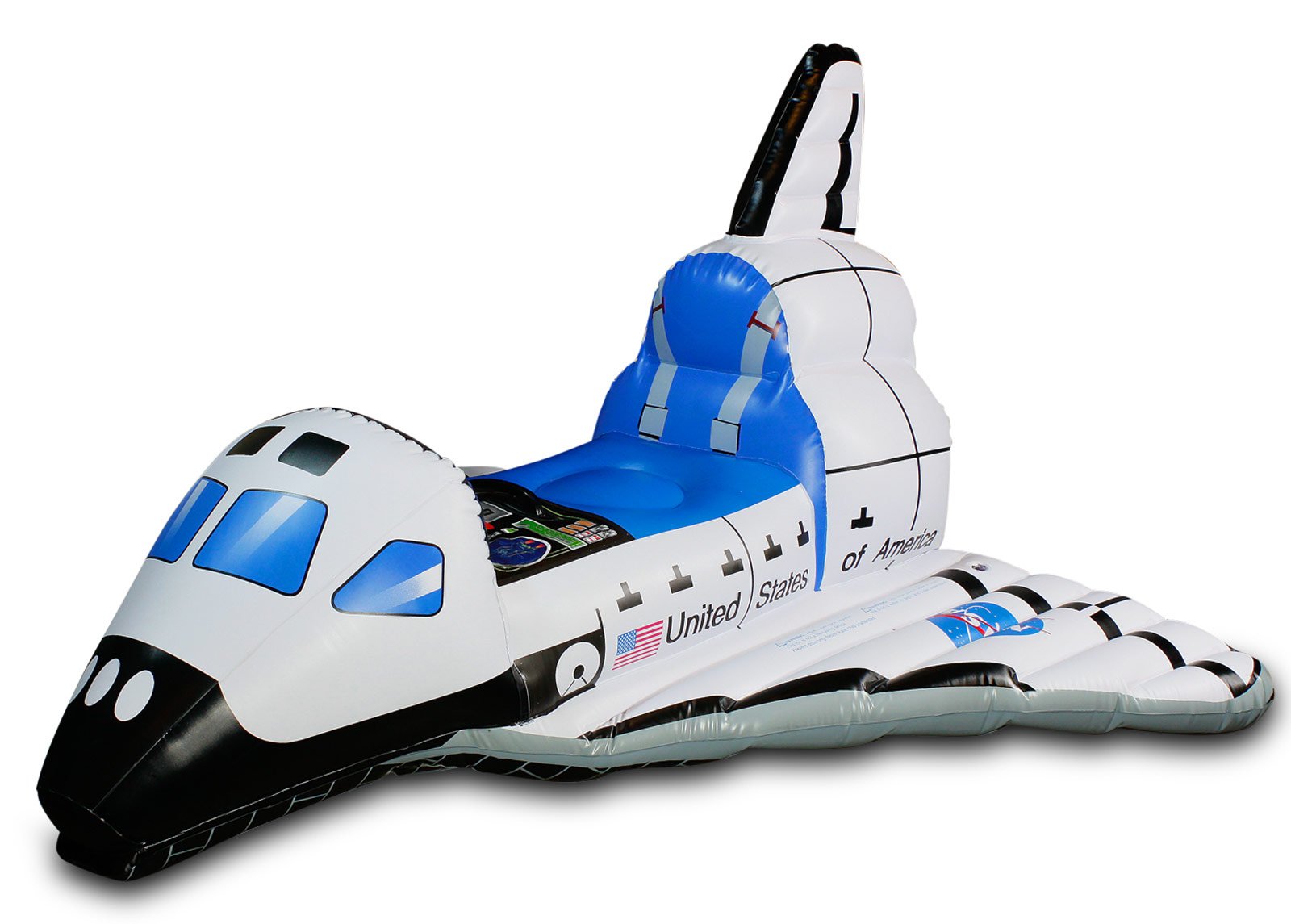 Jr. Space Explorer Child Inflatable Space Shuttle - Click Image to Close