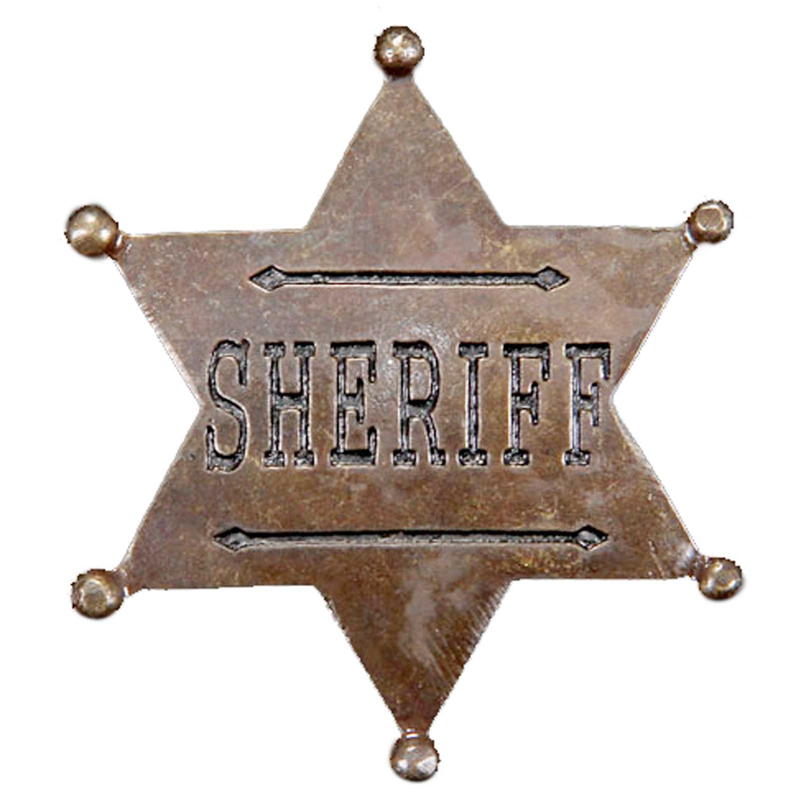 Sheriff Star Badge