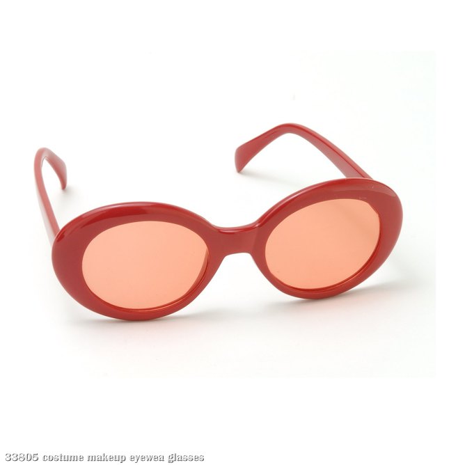 Mod Red Sunglasses - Click Image to Close