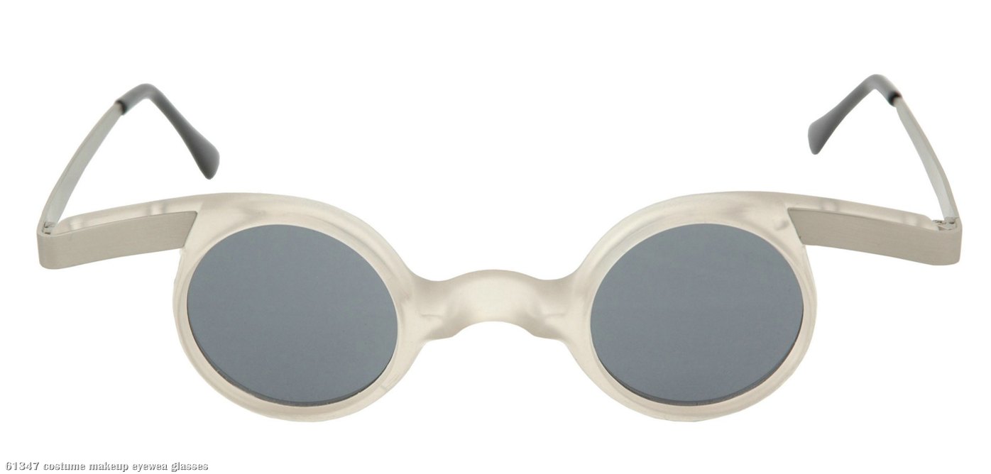 Mad Scientist Frosty White Adult Sunglasses