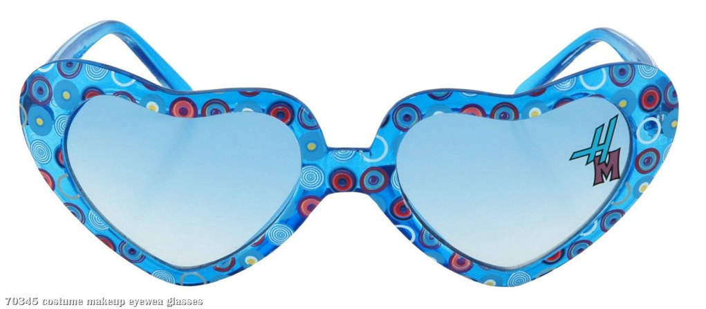 Hannah Montana Sweethearts (Blue) Glasses Child