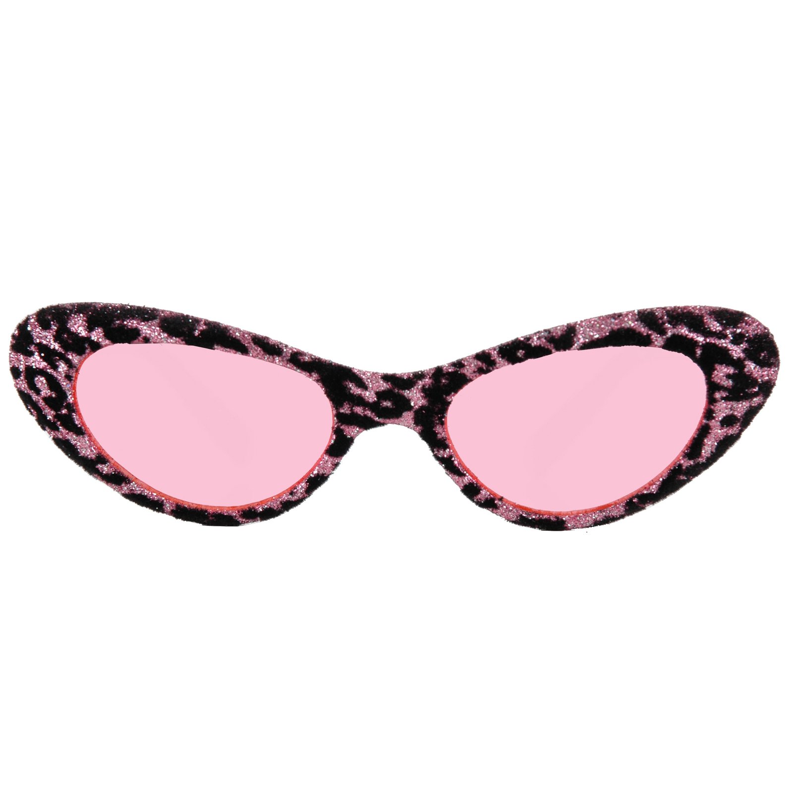 1950's Cat Eye Glasses - Pink & Black