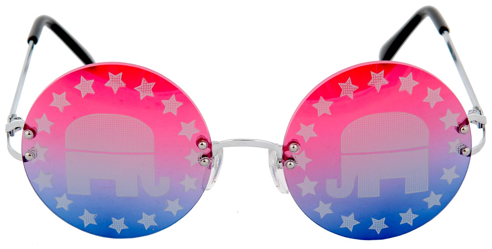 Republican Rimless Sunglasses - Click Image to Close