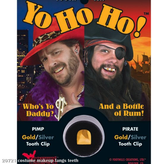 Pimp/Pirate Gold Tooth - Click Image to Close