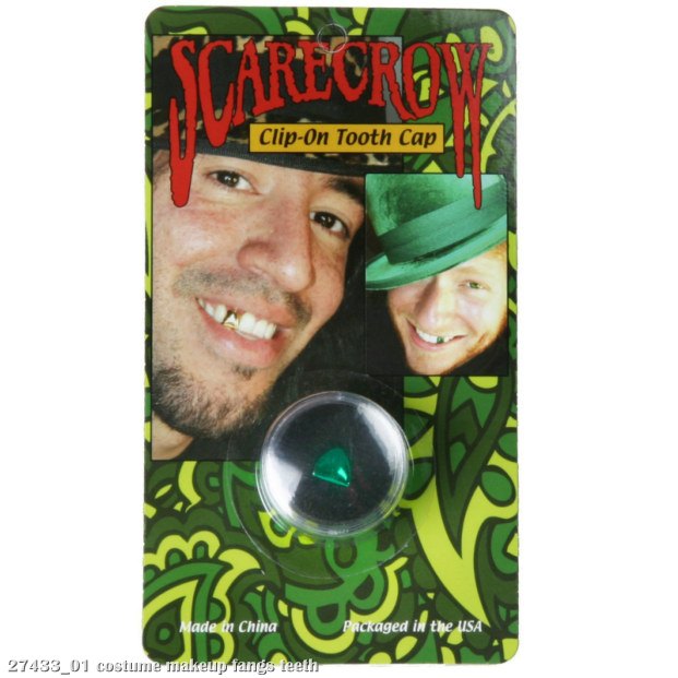 Lucky Green Tooth Cap Adult