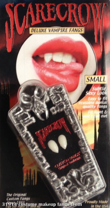 SMALL Realistic Deluxe Custom Fangs Box - Click Image to Close