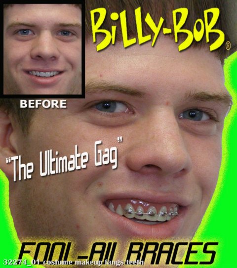 Billy-Bob Teeth - Braces - Click Image to Close