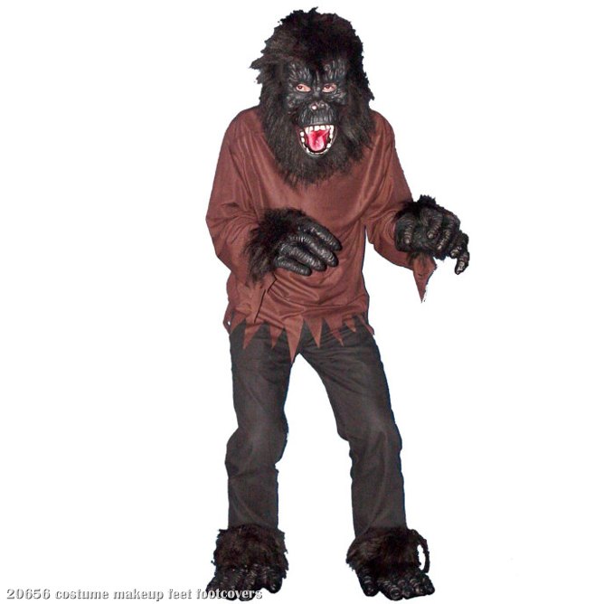 Gorilla Hands & Feet (Black) - Click Image to Close