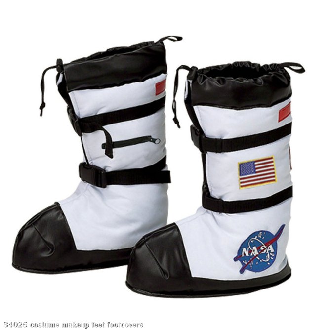 NASA Astronaut Child Boot Covers