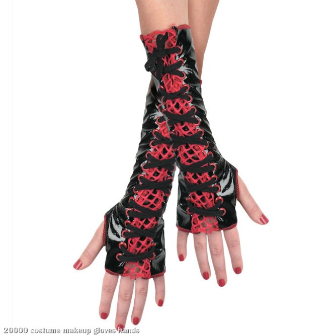 Lace Up Glovettes Child - Click Image to Close