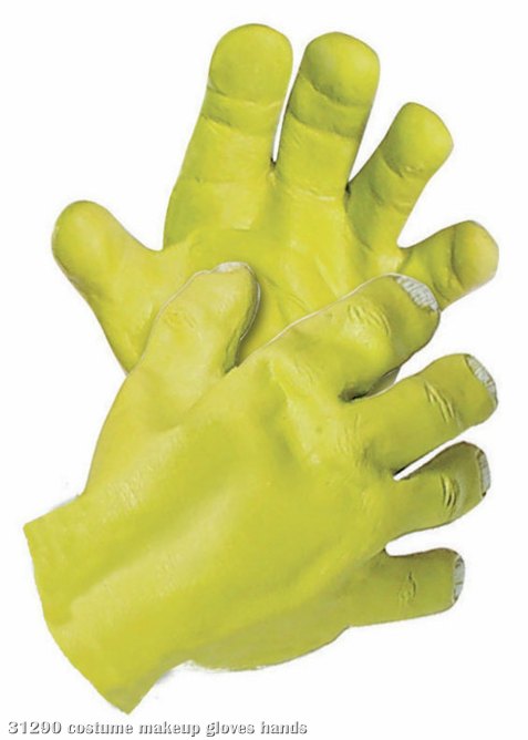 Shrek Hands Adult - Click Image to Close