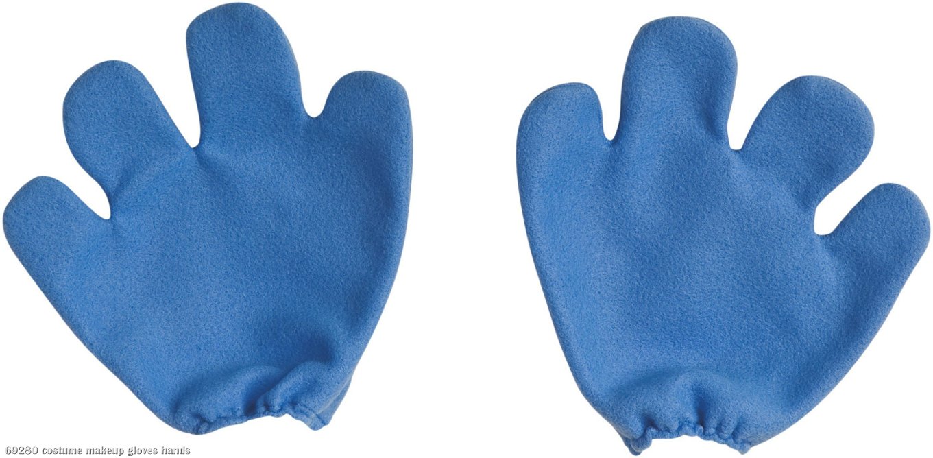 The Smurfs Mittens Adult - Click Image to Close