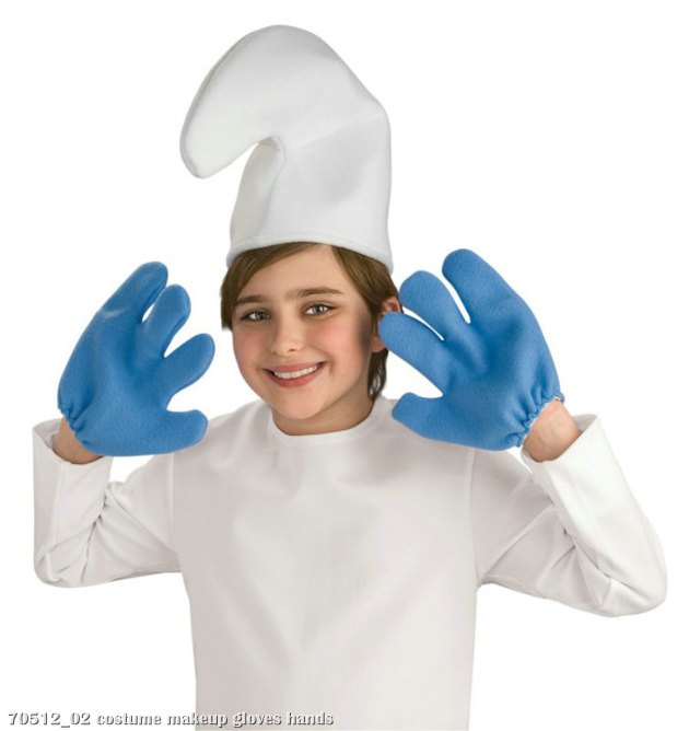 The Smurfs Mittens Child - Click Image to Close