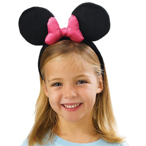 Disney Minnie Mouse Ears Headband - Click Image to Close