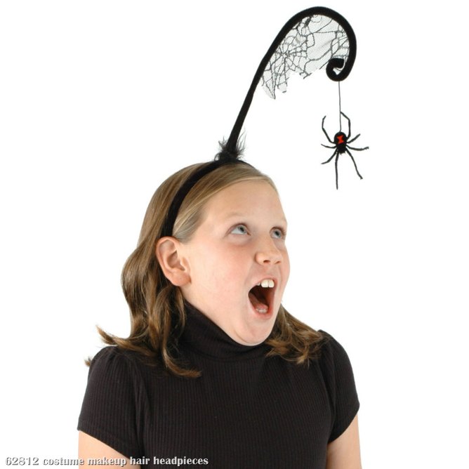 Springy Spider Child Headband - Click Image to Close