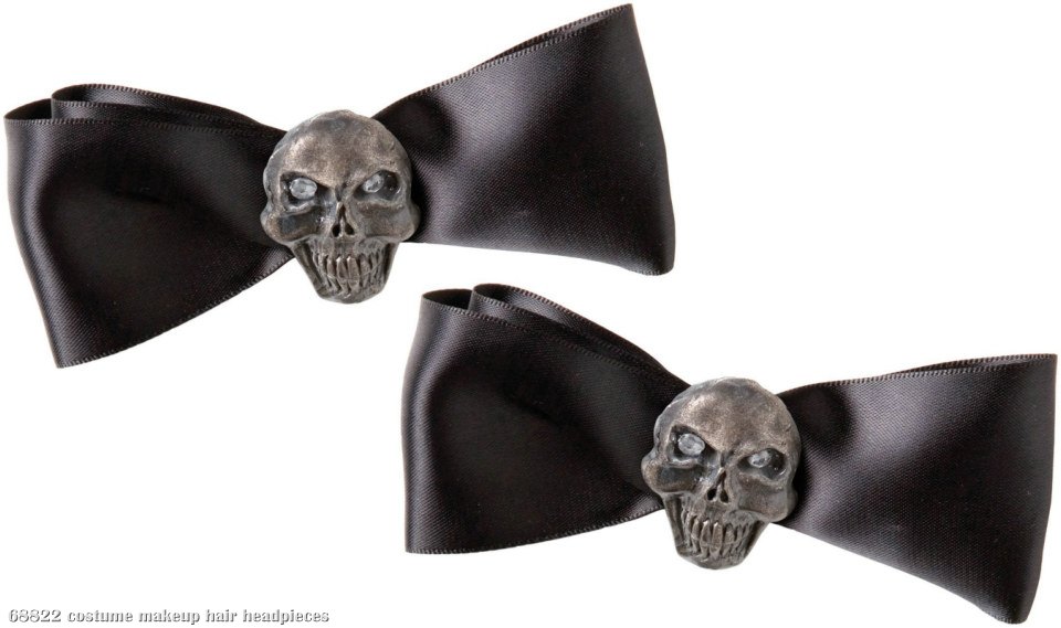 Gothic Hair Bows - Click Image to Close