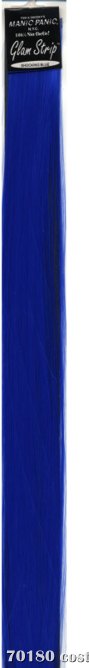 Glam Strips Hair Extension Shocking Blue - Click Image to Close