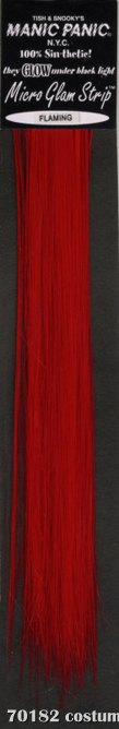 Glam Strips Hair Extension Flaming Red