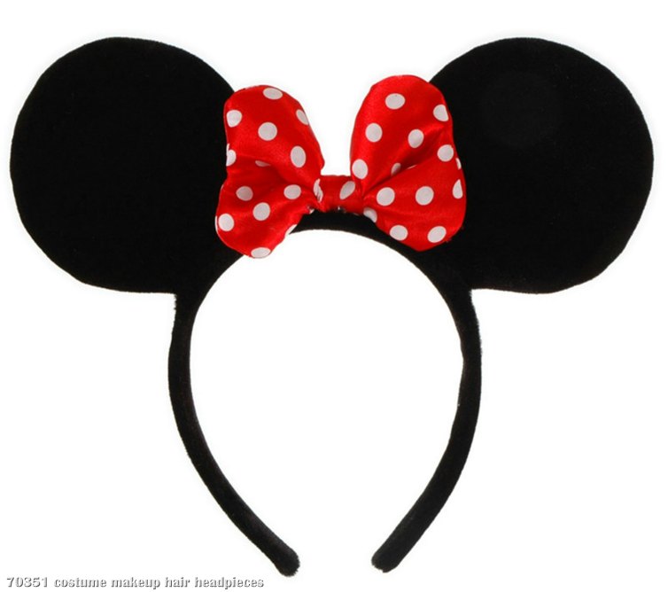 Disney Minnie Ears Headband Child - Click Image to Close