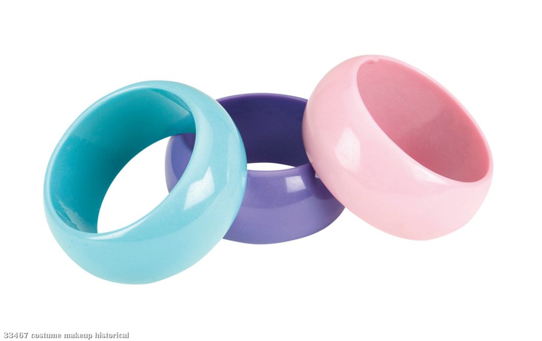 Aqua-Mod About You Lucite Circle Bracelet - Click Image to Close