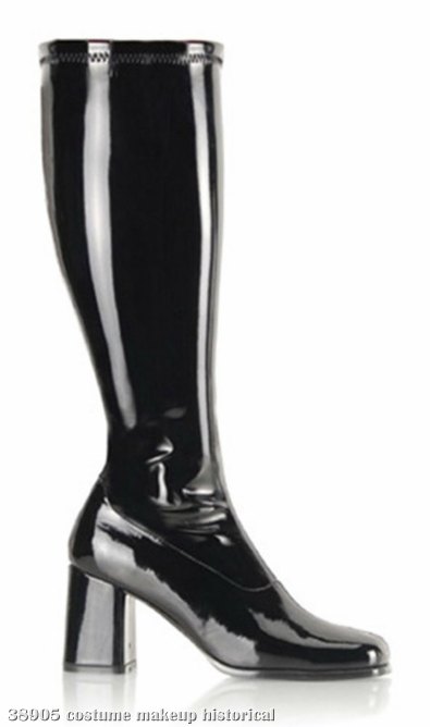 Gogo (Black) Adult Boots - Wide Width