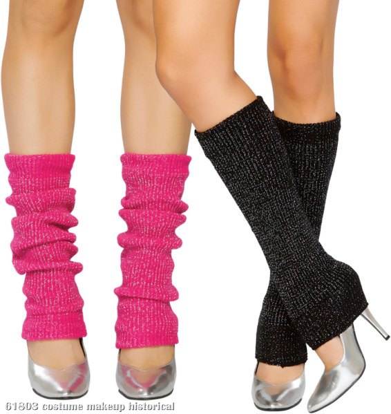 Sparkle Leg Warmers Adult - Click Image to Close