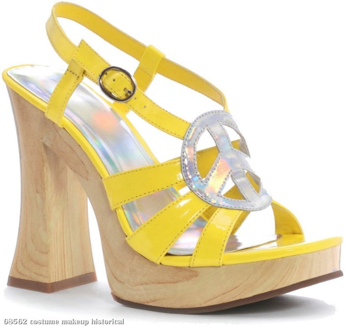 Funk (Yellow) Adult Shoes - Click Image to Close