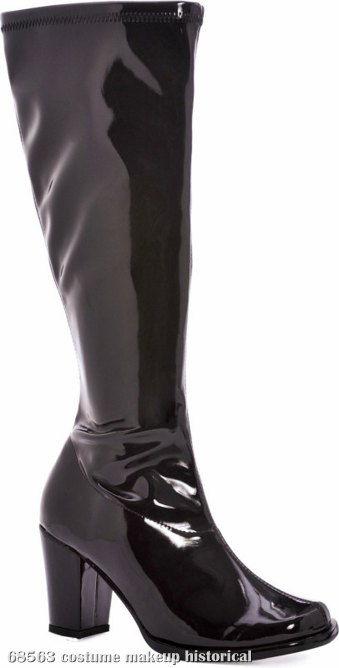 Fab (Black) Adult Boots - Click Image to Close