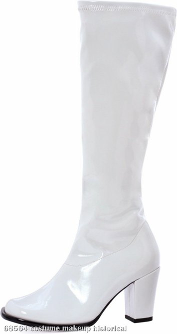 Fab (White) Adult Boots - Click Image to Close