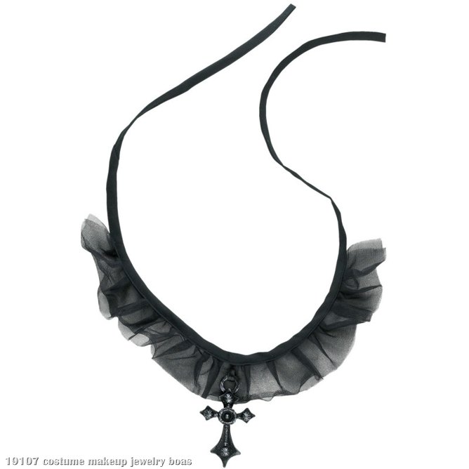 Evil Cross Choker - Click Image to Close