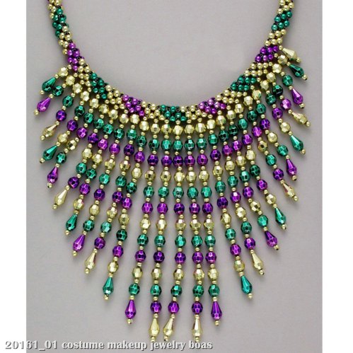 Mardi Gras Necklace - Click Image to Close