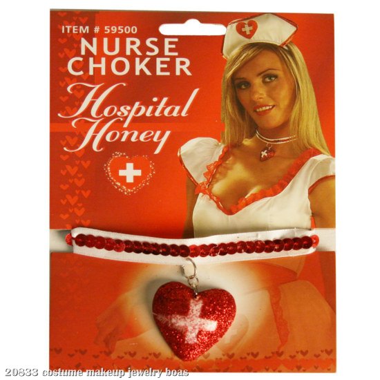 Hospital Honey - Nurse Choker - Click Image to Close