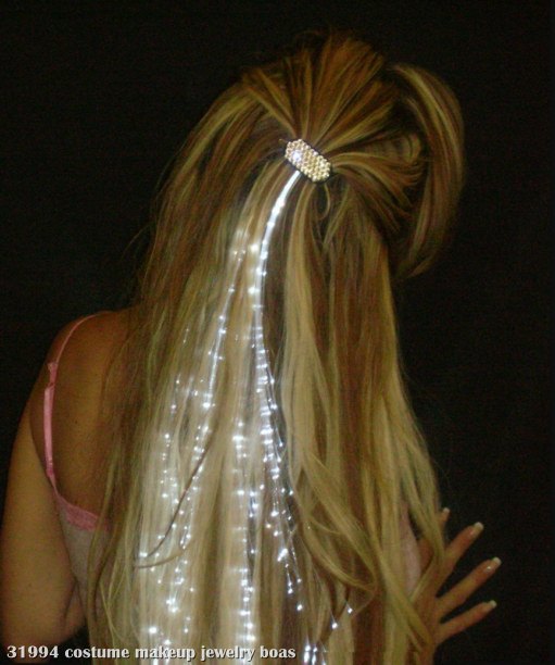 Glowbys White Hair Accessory - Click Image to Close