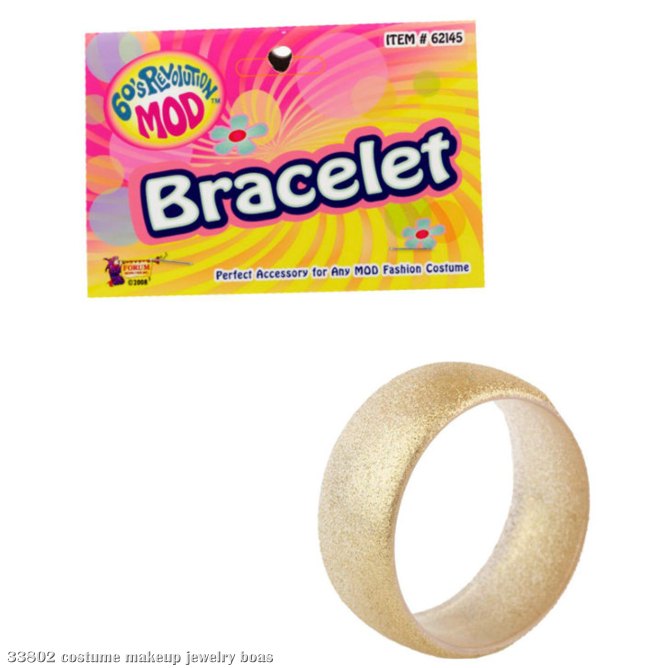 Mod Gold Bangle Bracelet