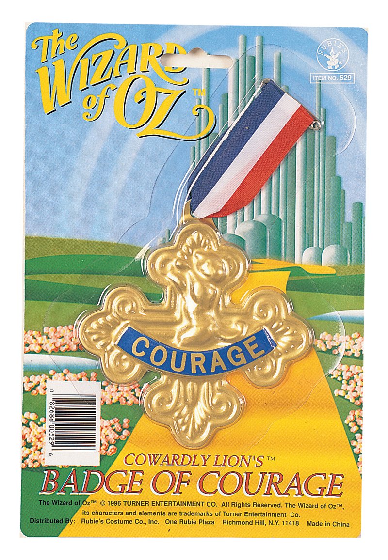 Wizard of Oz Badge Of Courage