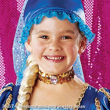 Sequin Choker Child - Click Image to Close