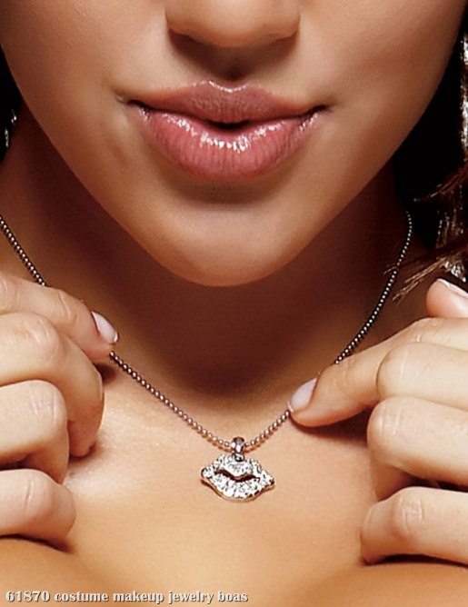 Kiss Necklace - Click Image to Close