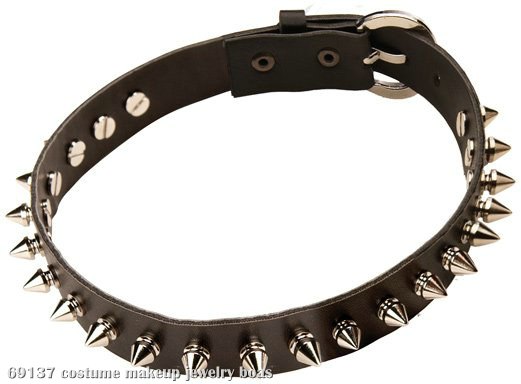 Rock Choker (Spiked) Adult - Click Image to Close