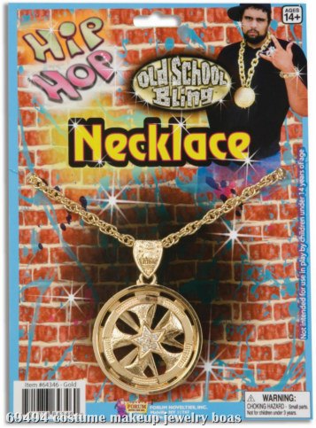 Hip Hop Spinning Necklace