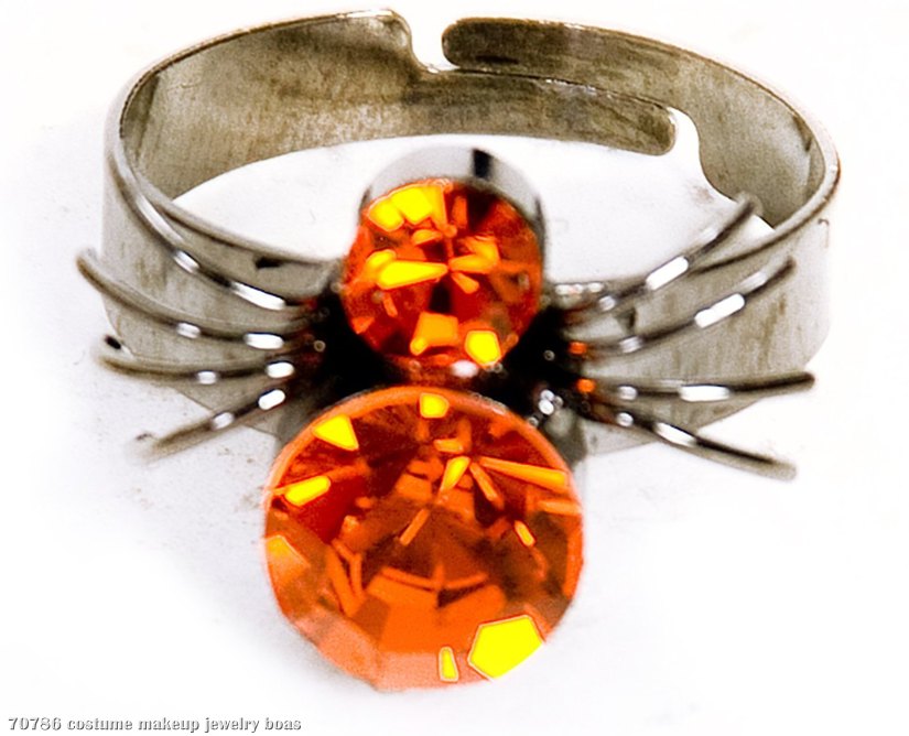 Spider Gem Ring - Click Image to Close