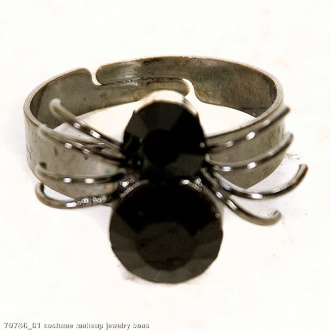 Spider Gem Ring - Click Image to Close