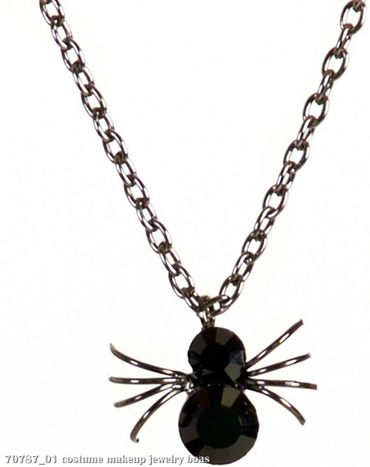 Spider Gem Necklace - Click Image to Close