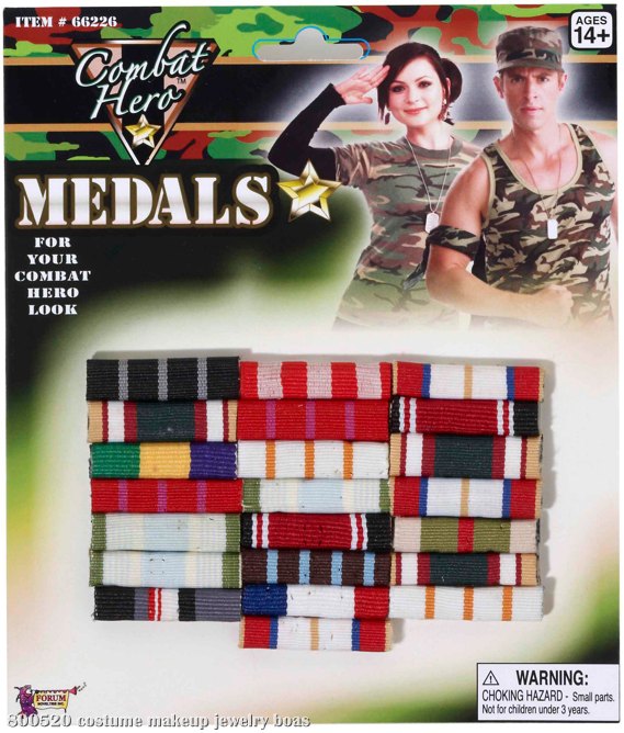 Army Tiered Medals Adult