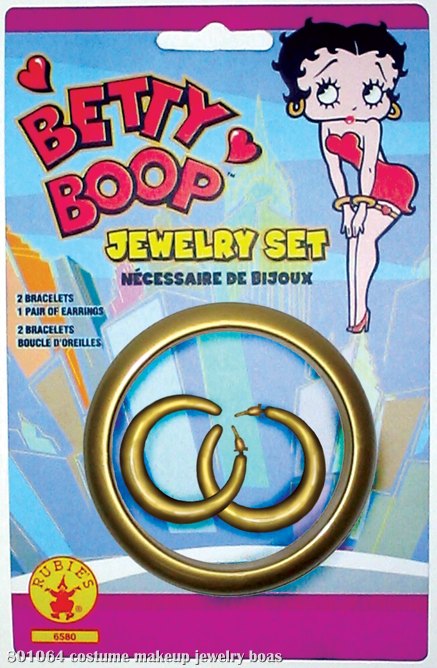 Betty Boop Jewelry Set (Adult)