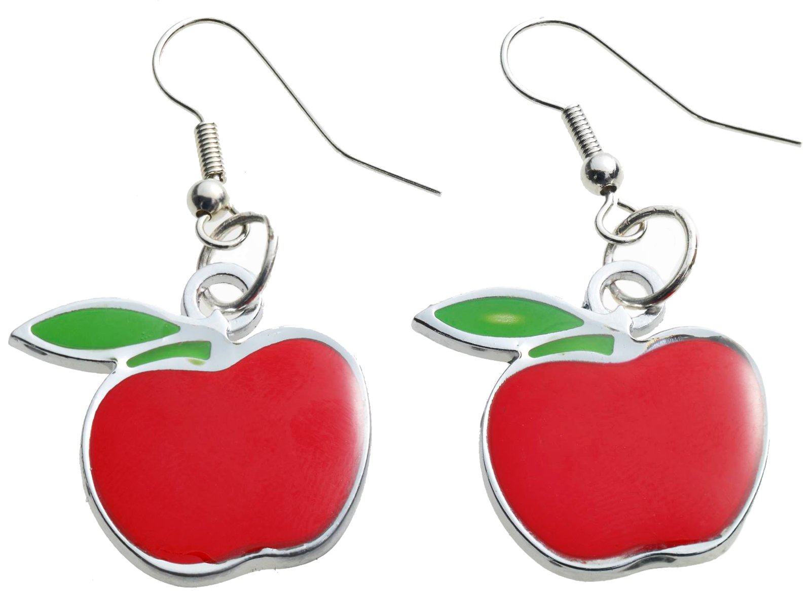 Teacher's Pet Apple Adult Earrings