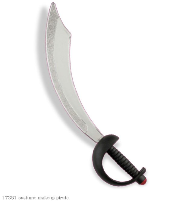 Pirate Sword (Silver) - Click Image to Close