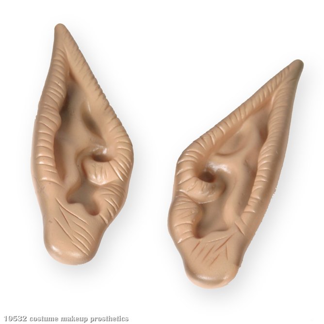 Elf/Pointed Ears - Beige - Click Image to Close